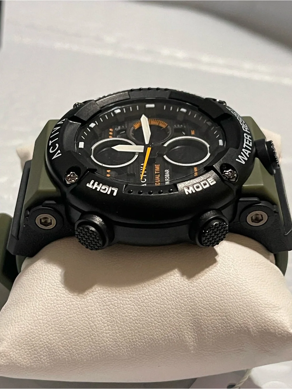 Activa X Invicta Digital & Analog Men's Watch - 52mm, Army Green